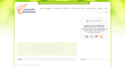 Desktop Screenshot of biodinamica.org.br