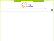 Tablet Screenshot of biodinamica.org.br